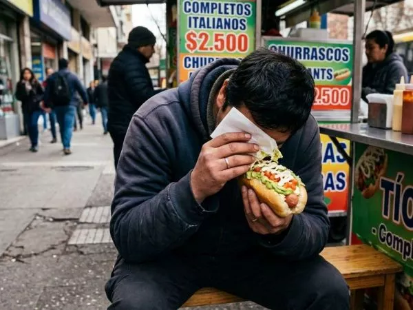 Lo multaron por comer un completo en la calle: las multas más insólitas que se han cursado en Chile