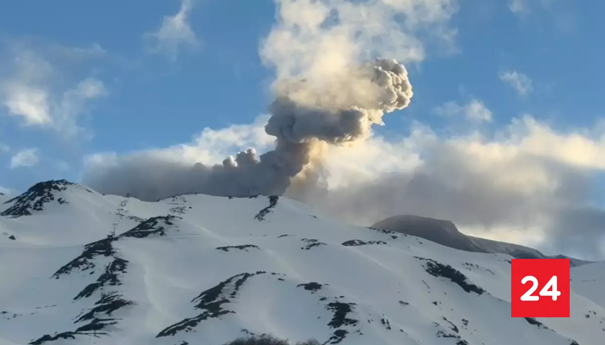 Senapred aumenta el perímetro de seguridad en Nevados de Chillán