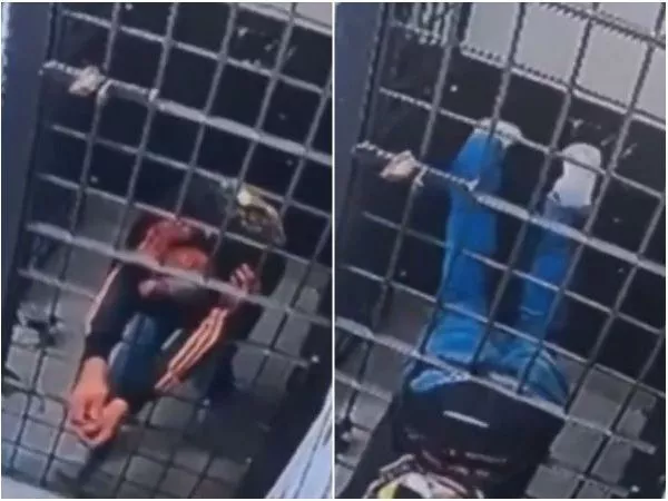 VIDEO | Insólita fuga en Brasil: detenido escapó de su celda por un pequeño agujero