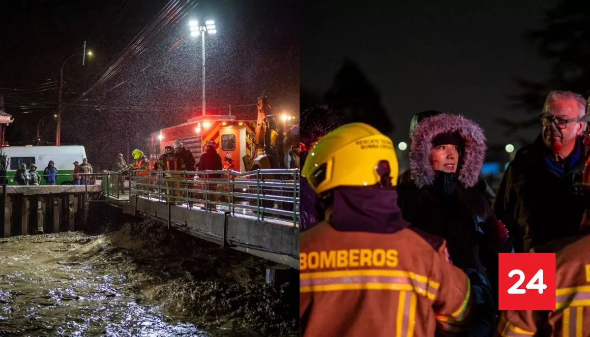 Alerta Roja en Punta Arenas ante aumento en caudal del río Las Minas