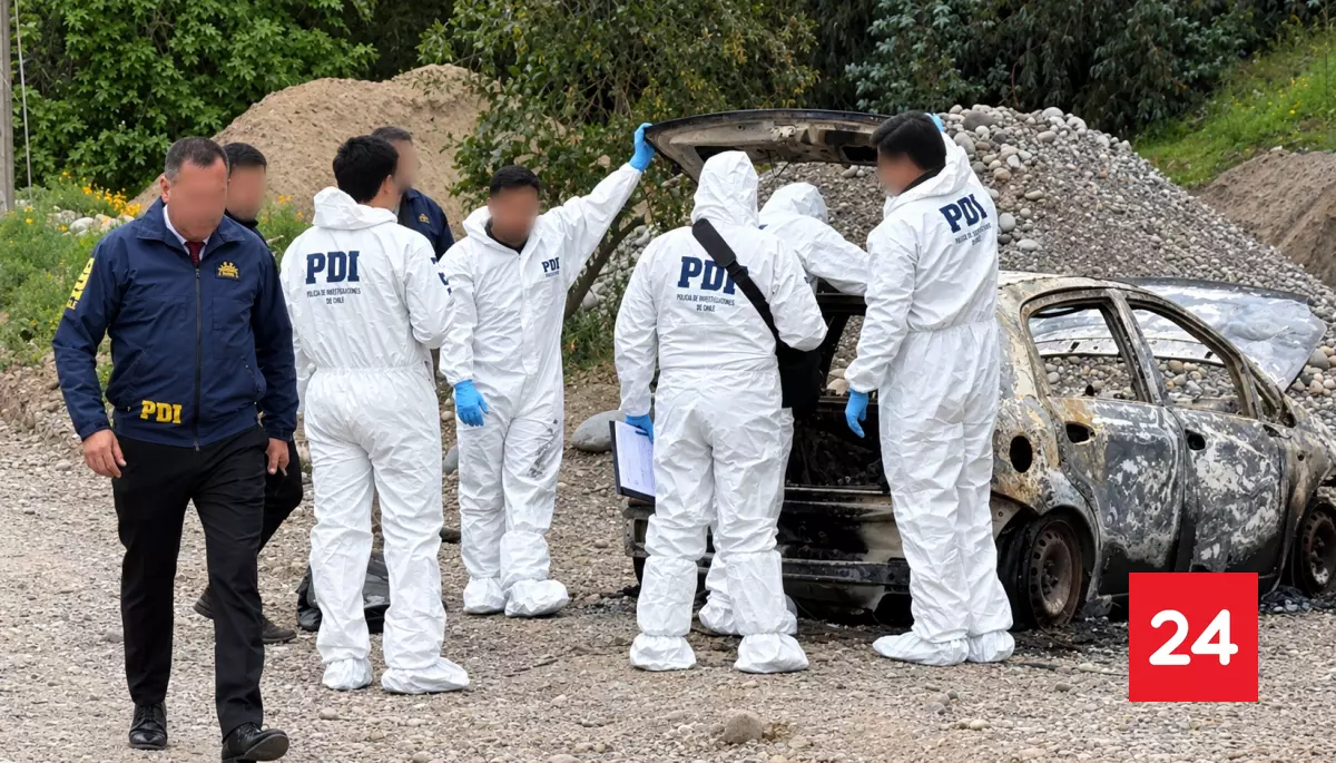 Hallan cadáver calcinado en el maletero de un vehículo abandonado en San Bernardo