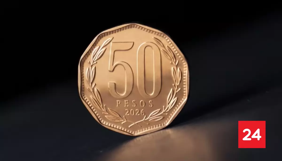 Banco Central inicia circulación de nueva moneda de 50 pesos con tecnología de acero