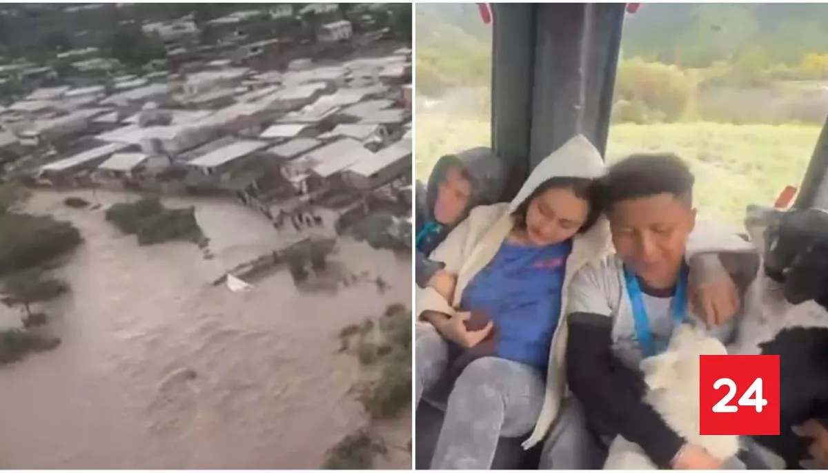 Emergencia en Talagante: rescatan a 17 personas aisladas en el río Mapocho