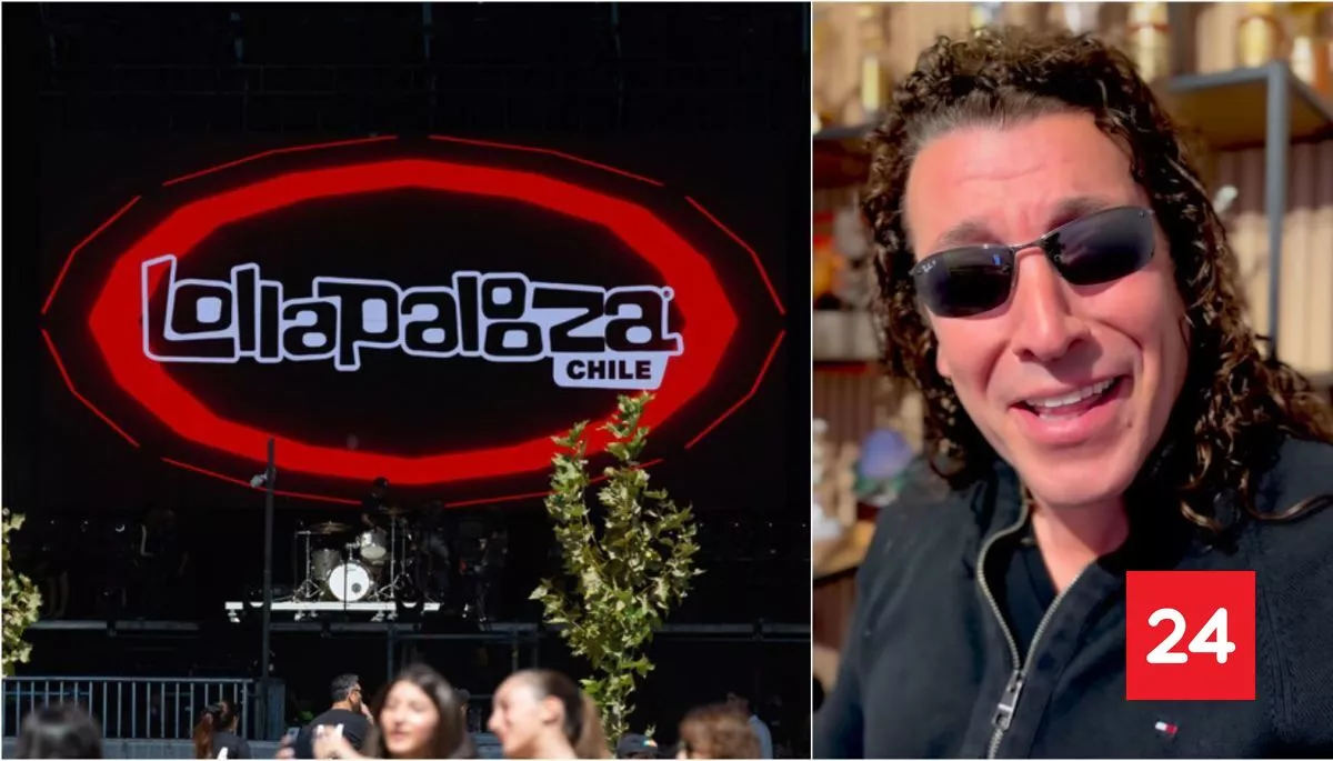 La reacción de Leo Rey tras su llegada a Lollapalooza Chile 2027