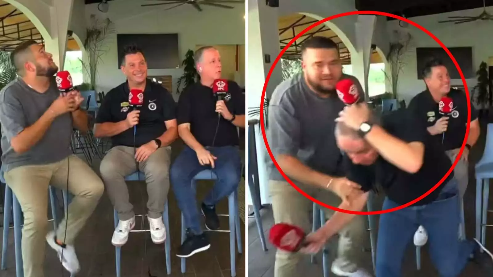 Programa deportivo fue interrumpido por terremoto en Panamá