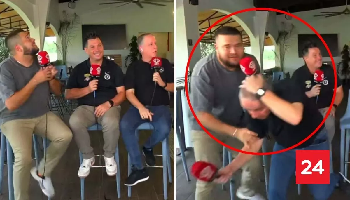 Estaban en vivo: Terremoto en Panamá sorprende a panelistas deportivos