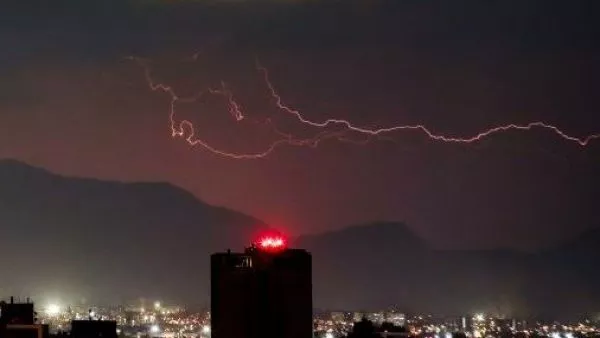 Aviso tormentas electricas