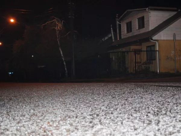 Senapred declara Alerta Temprana en Ñuble por probable caída de granizos y tormentas eléctricas