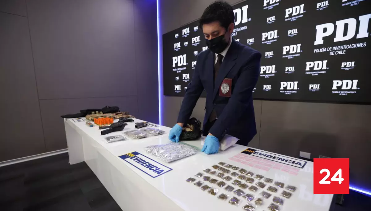 PDI desbarata a “Los del 30”: banda criminal operaba desde cárceles y reclutaba menores de edad