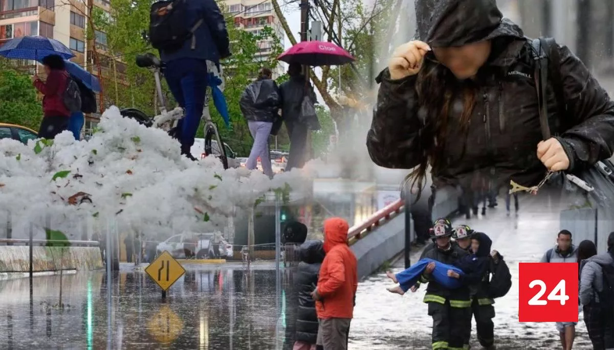 "Similar a los eventos anteriores": Advierten por atípico sistema frontal que dejará lluvias y tormentas entre Atacama y Biobío