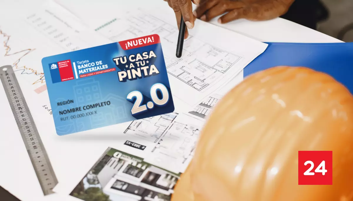 "Tu Casa a Tu Pinta 2.0": Los cuatro tipos de obras para los que sirve la gift card del Minvu