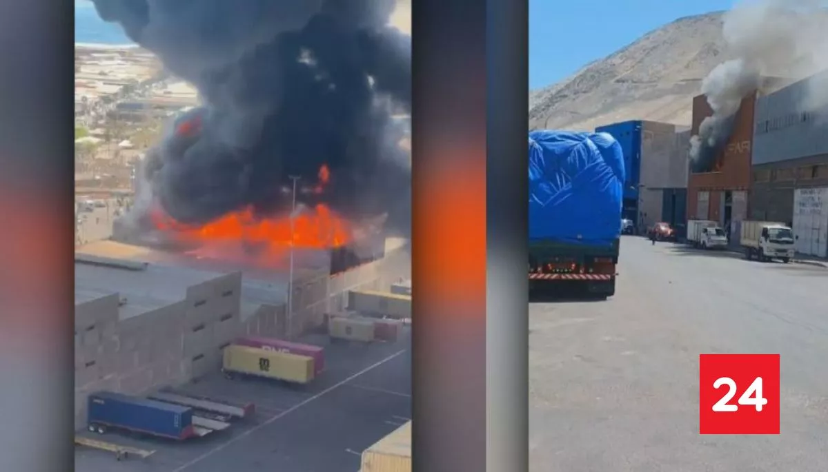 VIDEOS: alarma en la Zofri por incendio que consume galpón de cuatro pisos