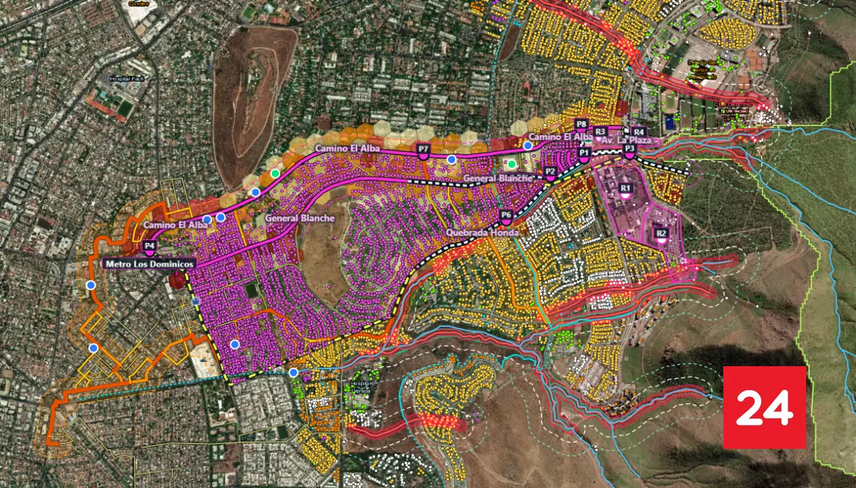 Mapa interactivo: revisa si vives en zona de riesgo de aluviones e inundaciones