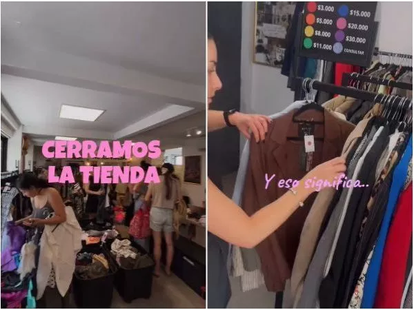 Prendas a 3 por $10 mil: tienda de ropa vintage anuncia cierre en Providencia
