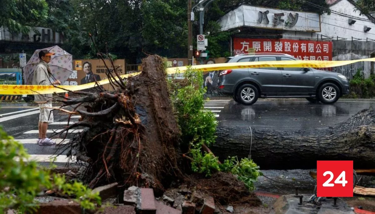 Tifón 'Champi' en Taiwán deja al menos un muerto, un centenar de heridos y miles de vuelos cancelados