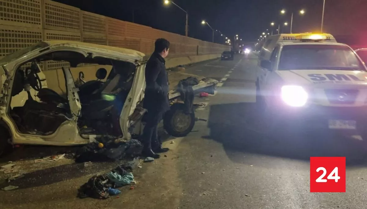 Accidente en Ruta 5 Norte deja dos fallecidos en Copiapó: conductor de camión fue detenido