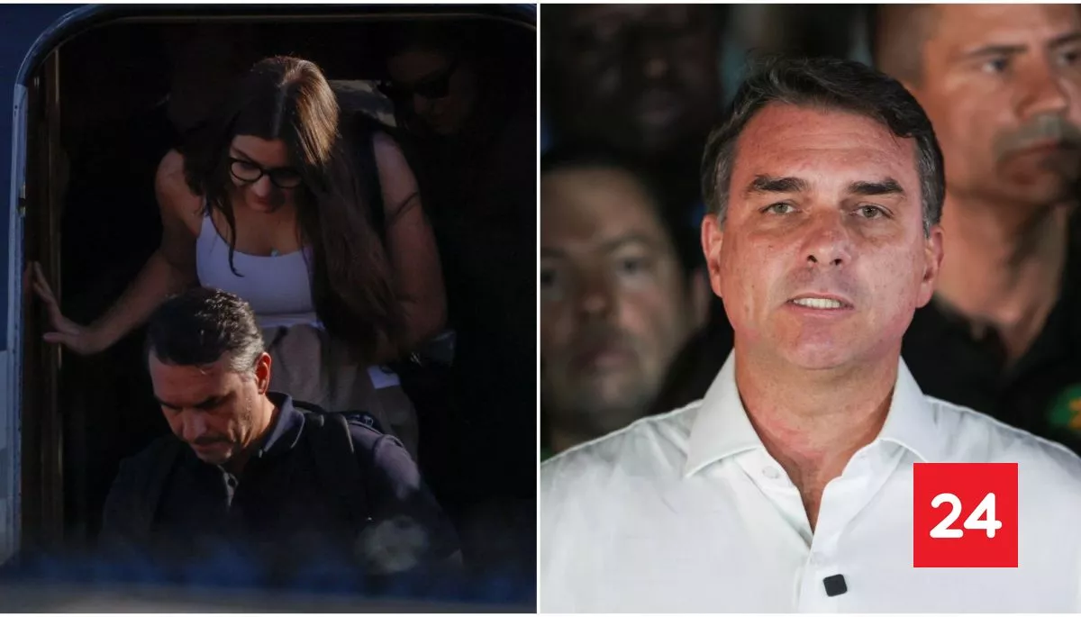 Flávio Bolsonaro aterriza en Miami junto a su familia tras salida de Brasil