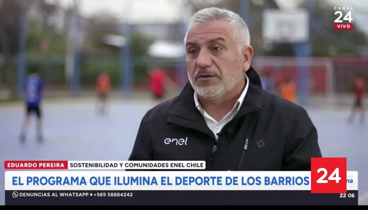 Ecosistema Enel: El programa que ilumina multicanchas barriales para devolver el deporte y la vida comunitaria a los vecinos