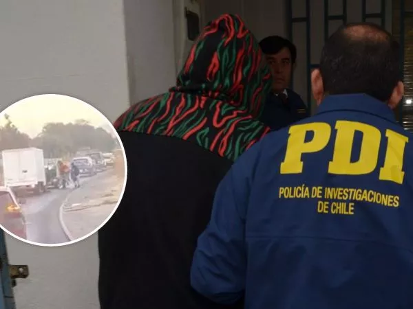 Robo a camiones y persona detenida por la PDI