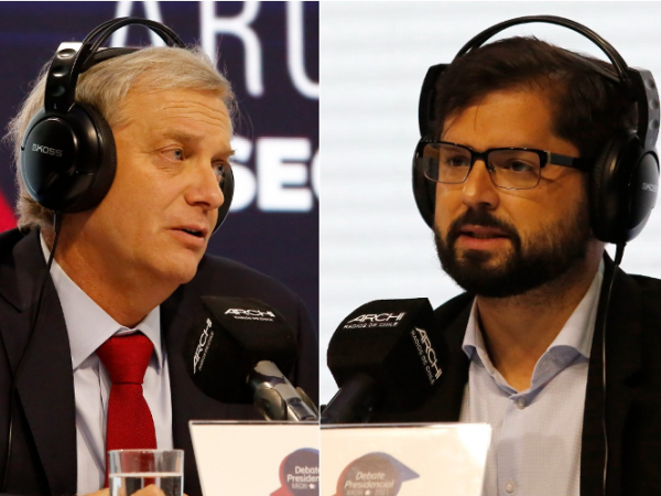 Por denuncia de acoso: el tenso cruce entre Boric y Kast en el debate presidencial Archi